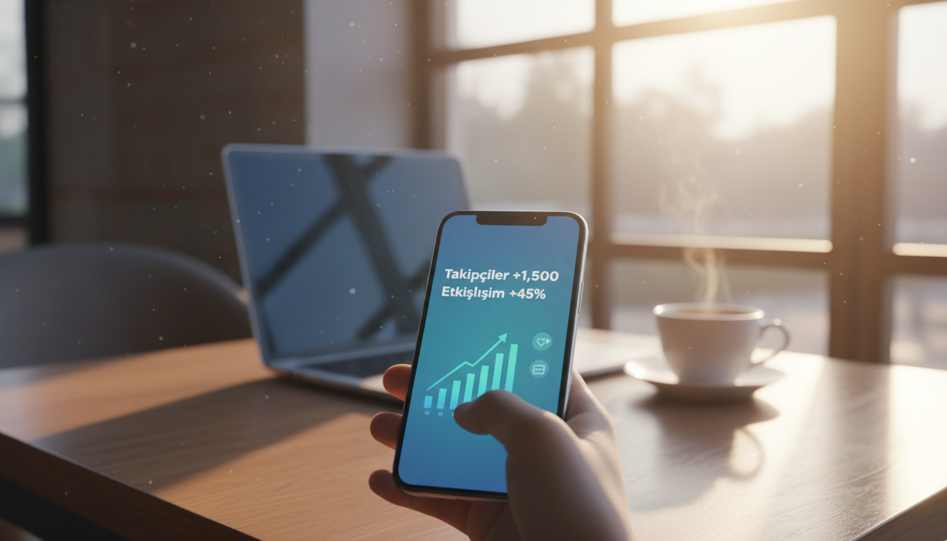 Takipçi ve Etkileşim Artırma Takipçi ve Etkileşim Artırma